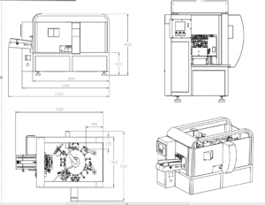 premade pouch packing machine structure