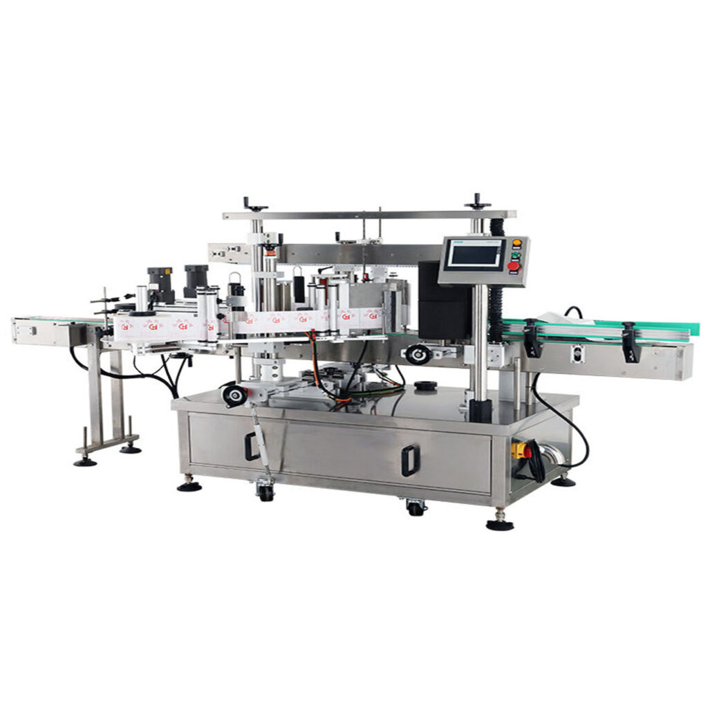 double sided bottle labeling machine