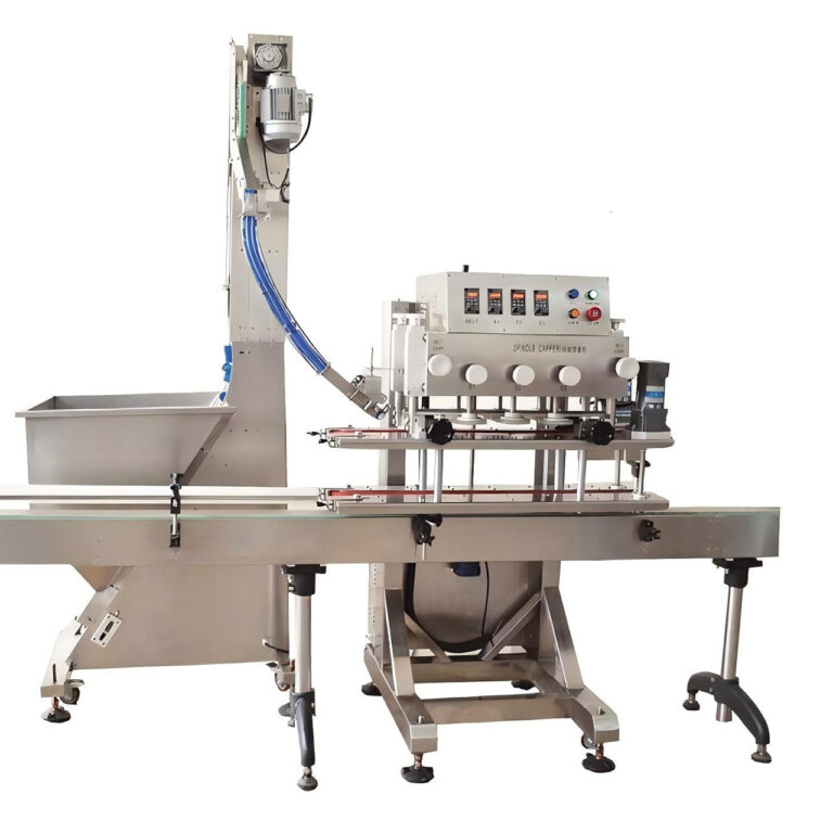 máquina tampando linear